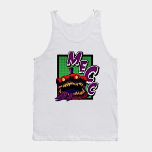 Man Eating Cake Comics Logo Shirt Tank Top